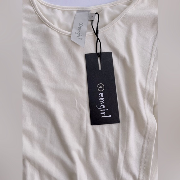 IVORY MESH TOP (WEEKEND SALE) - Picture 6 of 6